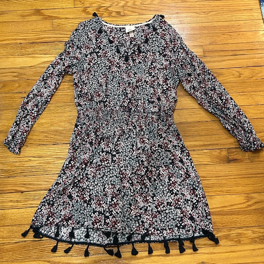 Target Knox Rose Floral Dress with Tassels